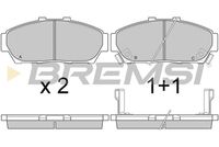 BREMSI BP2736 - Juego de pastillas de freno