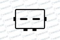 TRICLO 190368 - Bomba de agua de lavado, lavado de parabrisas