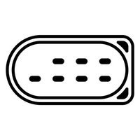 TRICLO 133532 - Cerradura de puerta