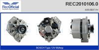 RECOFICIAL REC20101060 - Alternador - Brand New HQ