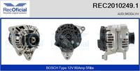 RECOFICIAL REC20102491 - Alternador - Genuine