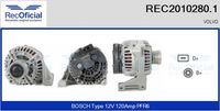 RECOFICIAL REC20102801 - Alternador