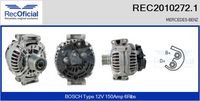 RECOFICIAL REC20102721 - Alternador - Genuine
