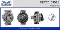 RECOFICIAL REC20103661 - Alternador - Genuine