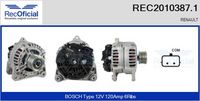 RECOFICIAL REC20103871 - Alternador - Genuine