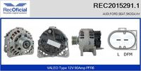 RECOFICIAL REC20152911 - Alternador