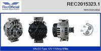 RECOFICIAL REC20153231 - Alternador - Genuine
