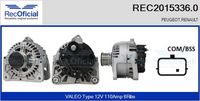 RECOFICIAL REC20153360 - Alternador - Brand New HQ