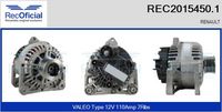 RECOFICIAL REC20154501 - Alternador - Genuine