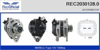 RECOFICIAL REC20301280 - Alternador