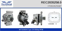 RECOFICIAL REC20352580 - Alternador
