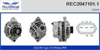 RECOFICIAL REC20471011 - Alternador
