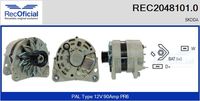 RECOFICIAL REC20481010 - Alternador
