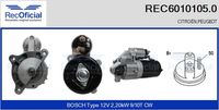 RECOFICIAL REC60101050 - Motor de arranque