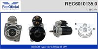 RECOFICIAL REC60101350 - Motor de arranque