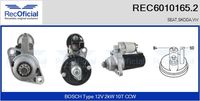 RECOFICIAL REC60101652 - Motor de arranque
