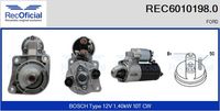RECOFICIAL REC60101980 - Motor de arranque