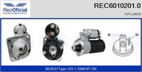 RECOFICIAL REC60102010 - Motor de arranque