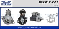 RECOFICIAL REC60102500 - Motor de arranque