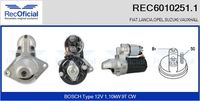 RECOFICIAL REC60102511 - Motor de arranque