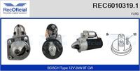 RECOFICIAL REC60103191 - Motor de arranque
