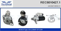 RECOFICIAL REC60104271 - Motor de arranque