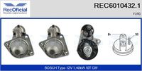 RECOFICIAL REC60104321 - Motor de arranque