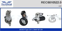 RECOFICIAL REC60105220 - Motor de arranque