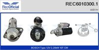 RECOFICIAL REC60103001 - Motor de arranque - Genuine