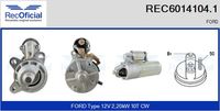 RECOFICIAL REC60141041 - Motor de arranque