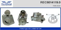 RECOFICIAL REC60141190 - Motor de arranque