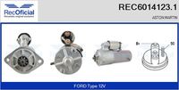 RECOFICIAL REC60141231 - Motor de arranque