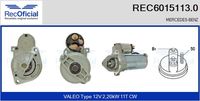 RECOFICIAL REC60151130 - Motor de arranque