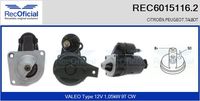 RECOFICIAL REC60151162 - Motor de arranque