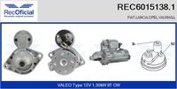 RECOFICIAL REC60151381 - Motor de arranque