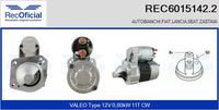 RECOFICIAL REC60151422 - Motor de arranque