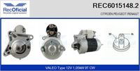 RECOFICIAL REC60151482 - Motor de arranque