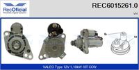 RECOFICIAL REC60152610 - Motor de arranque