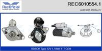 RECOFICIAL REC60105541 - Motor de arranque - Genuine
