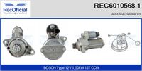 RECOFICIAL REC60105681 - Motor de arranque - Genuine