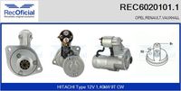 RECOFICIAL REC60201011 - Motor de arranque