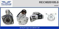 RECOFICIAL REC60201050 - Motor de arranque