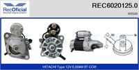 RECOFICIAL REC60201250 - Motor de arranque