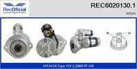 RECOFICIAL REC60201301 - Motor de arranque