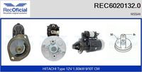 RECOFICIAL REC60201320 - Motor de arranque