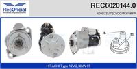 RECOFICIAL REC60201440 - Motor de arranque