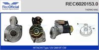 RECOFICIAL REC60201530 - Motor de arranque