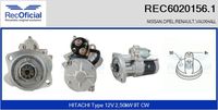 RECOFICIAL REC60201561 - Motor de arranque