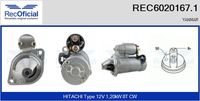 RECOFICIAL REC60201671 - Motor de arranque