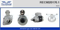 RECOFICIAL REC60201701 - Motor de arranque